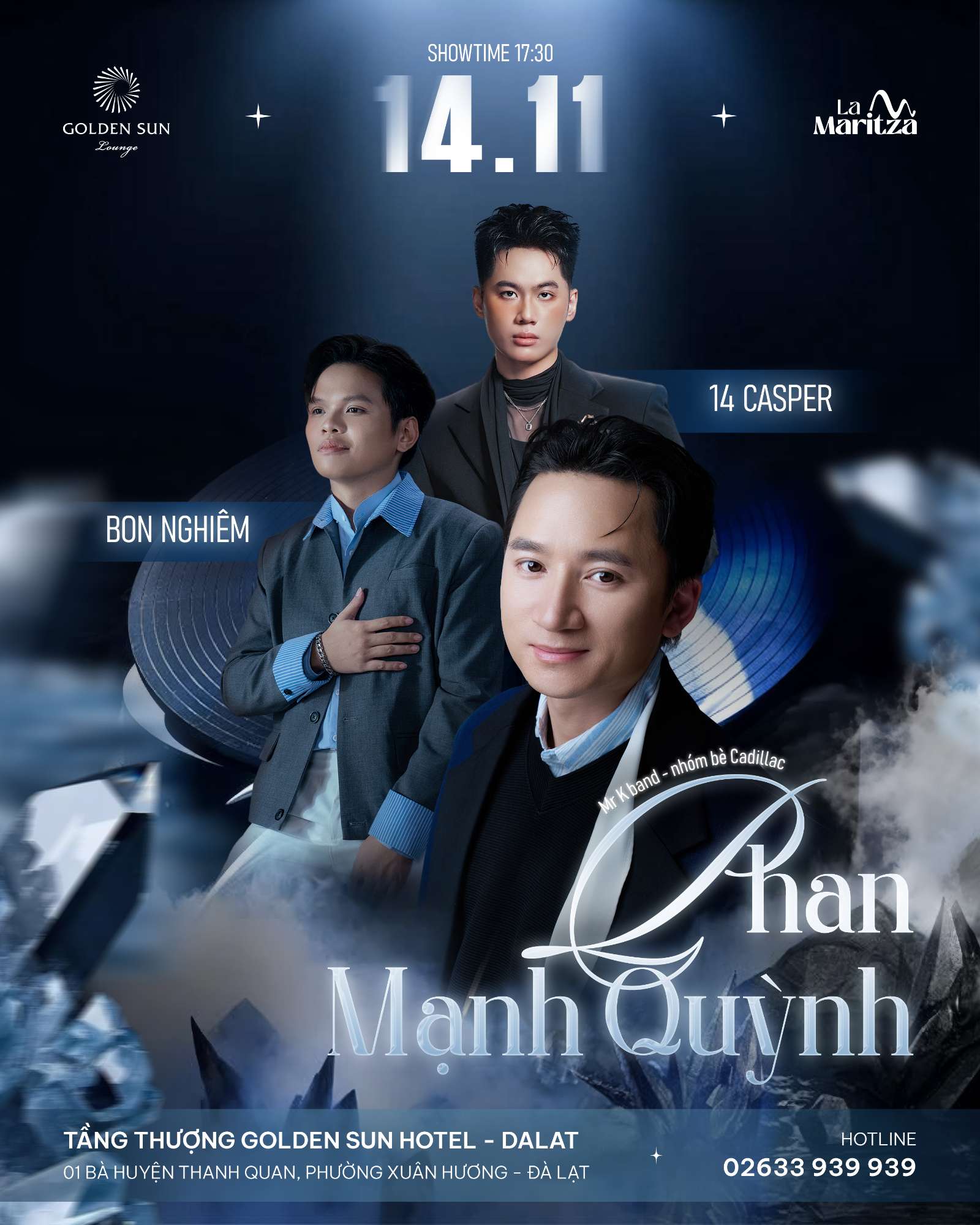 Phan Mạnh Quỳnh x 14 Casper x Bon Nghiêm 